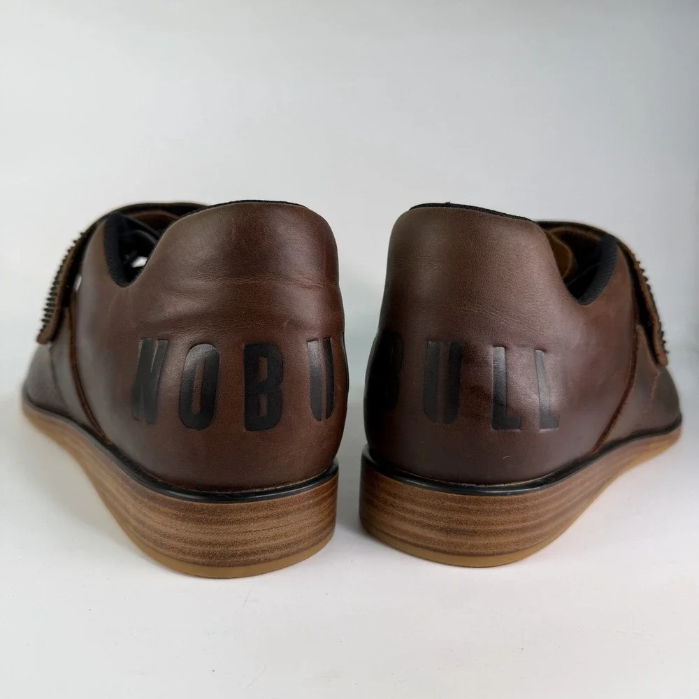 Nobull Lifter Men's 15 Leather Weightlifting Training Shoes Sneakers Power Lift
